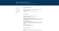 Desktop Screenshot of marialuciliamarcos.net